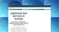 Desktop Screenshot of mkwhizz.com