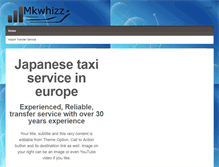 Tablet Screenshot of mkwhizz.com